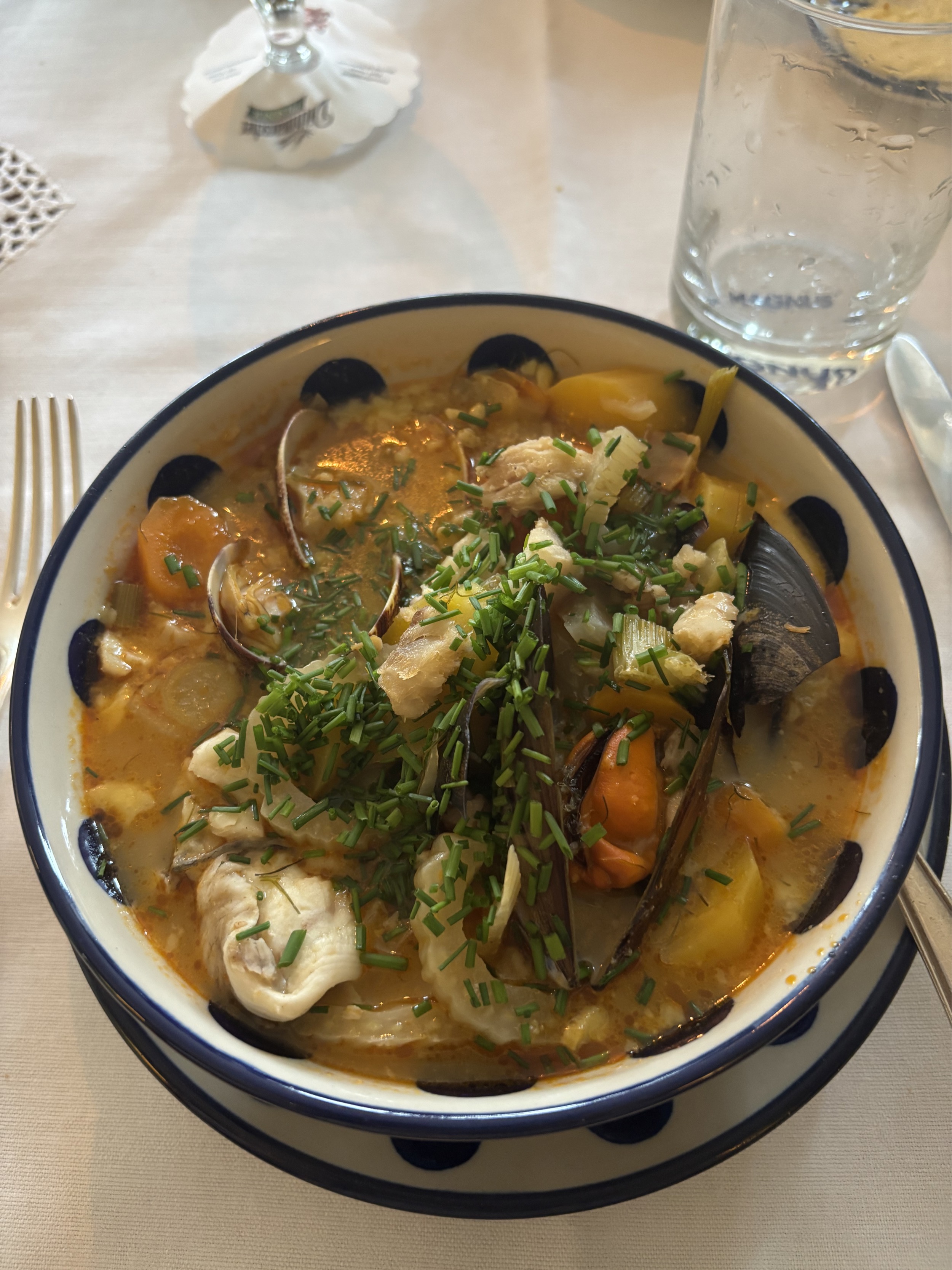 Landhaus-Sensby-Muschel-Suppe