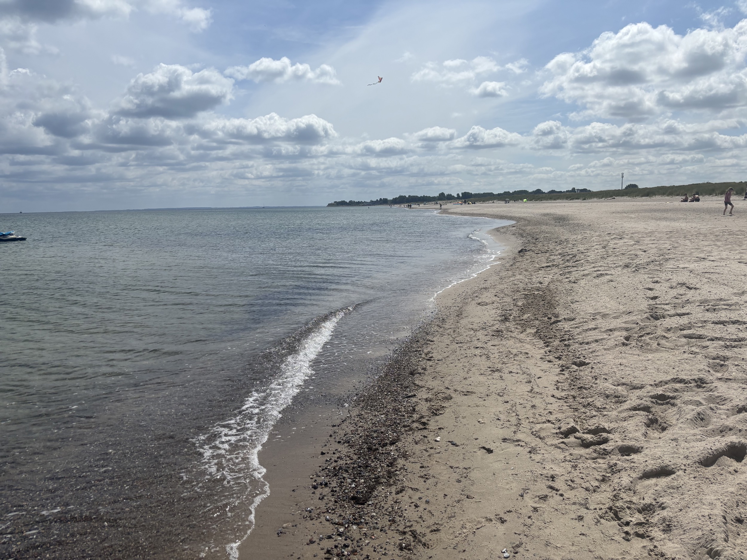 Landhaus Sensby ostsee strand im sommer 2