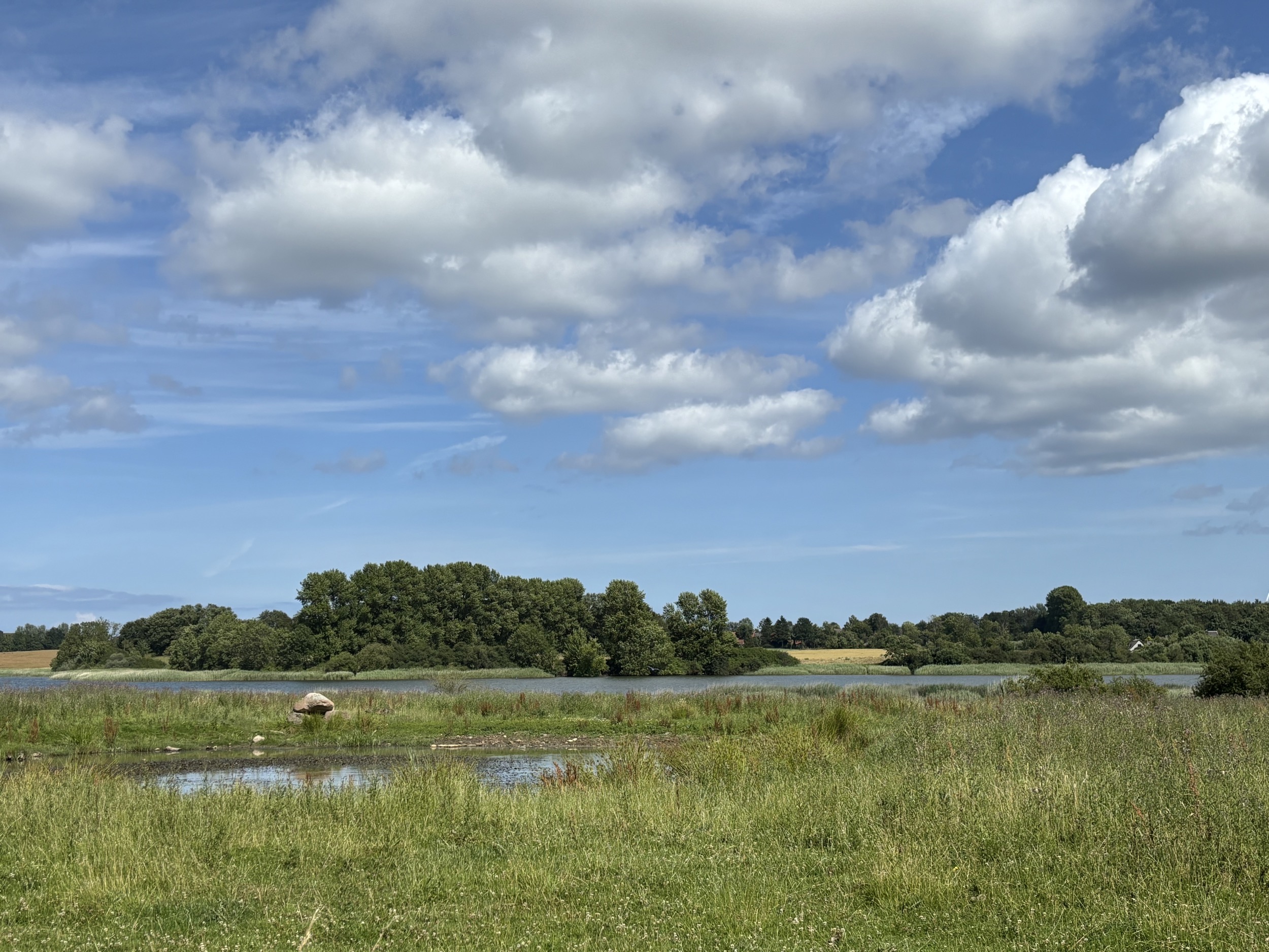 Landhaus Sensby schlei ansicht sommer 3